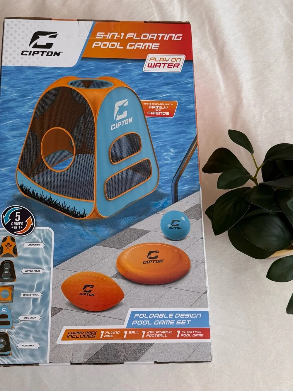 Cipton 5-in-1 Floating Pool Game